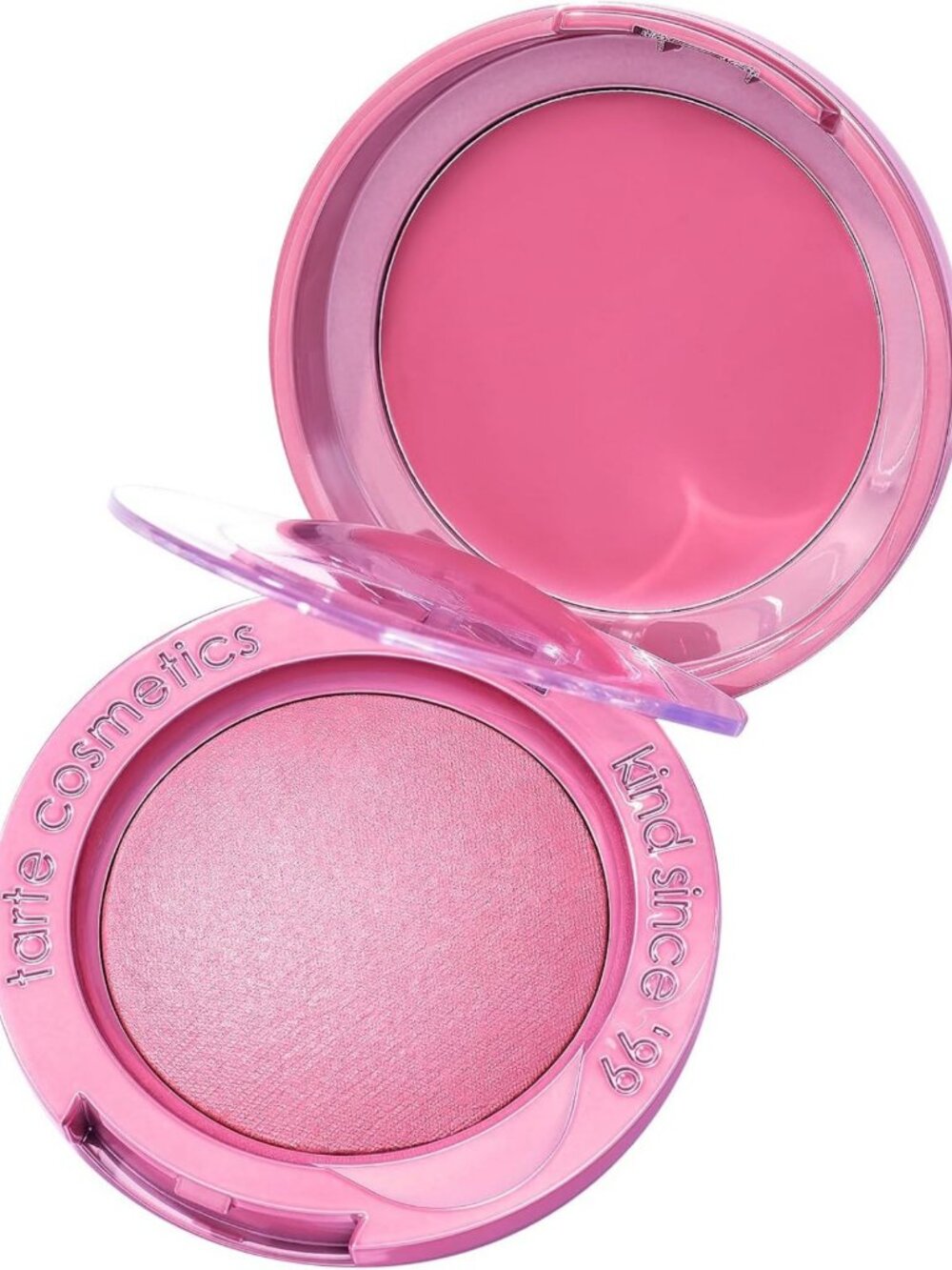 Multi-Use Cream & Powder Blush Duo - Longwear Vegan Makeup with Peptides